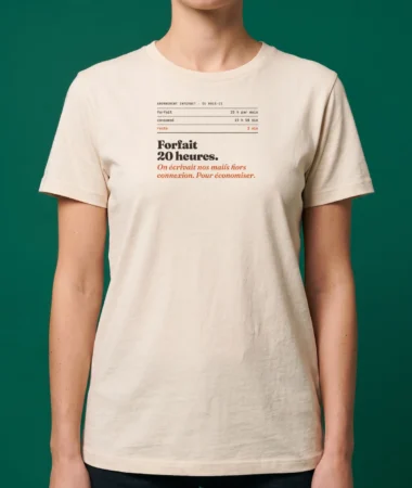 Forfait 20 heures – T-shirts