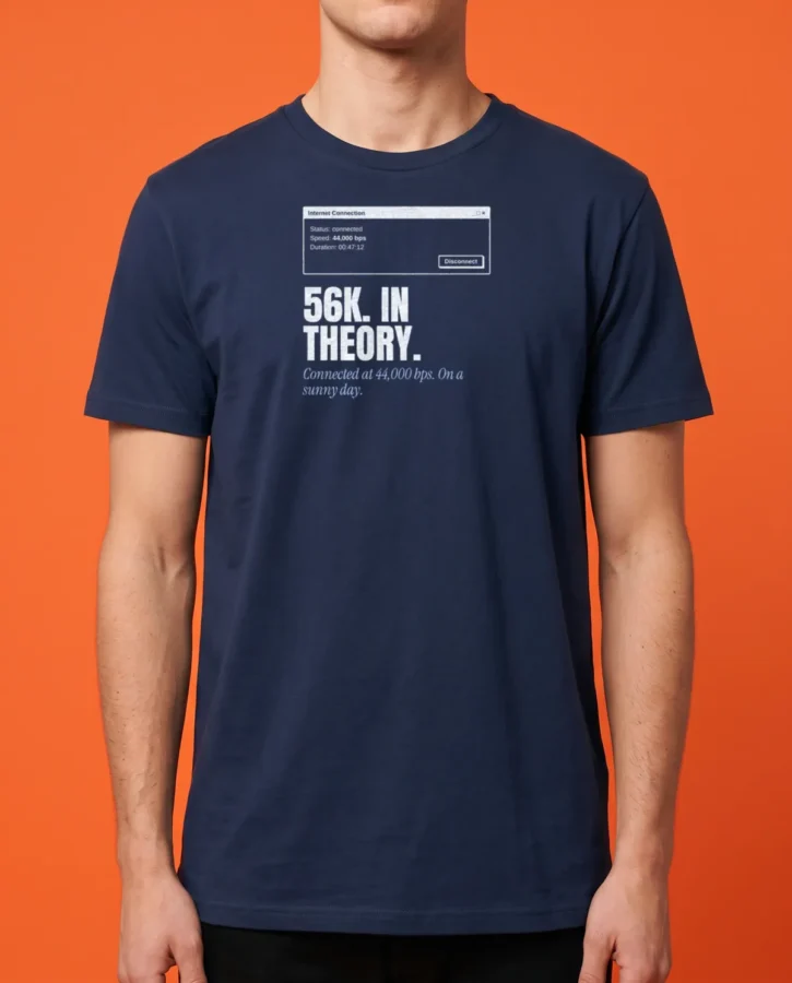 56K, in theory – T-shirts