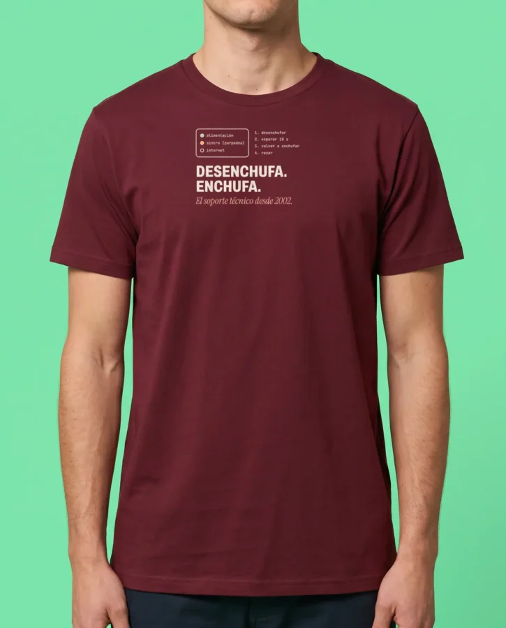 Desenchufa y enchufa – Camisetas