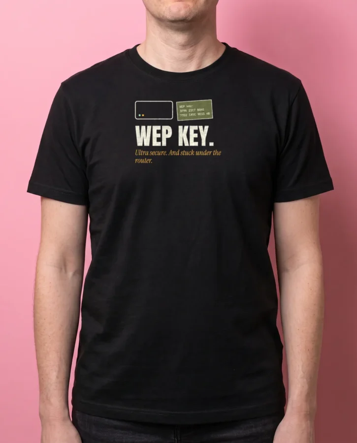 WEP key – T-shirts