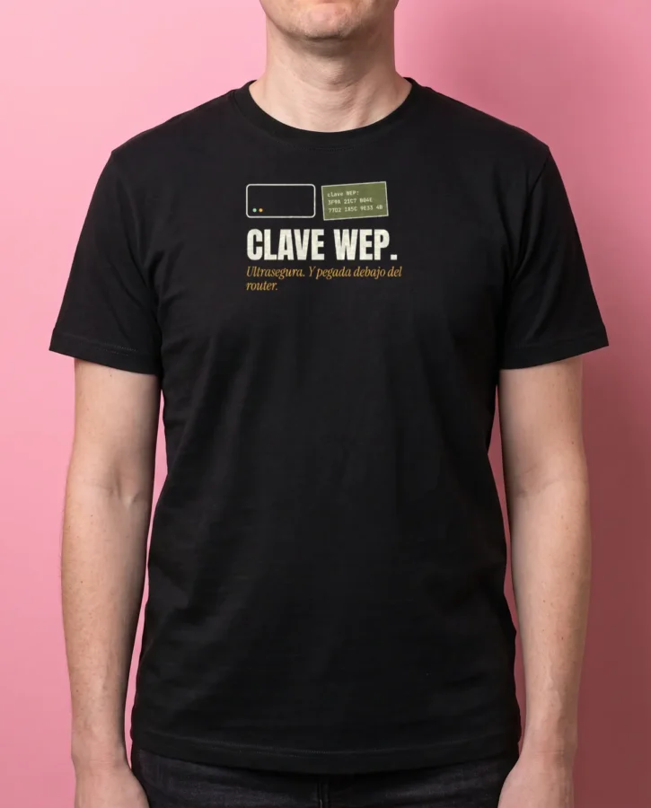 Clave WEP – Camisetas