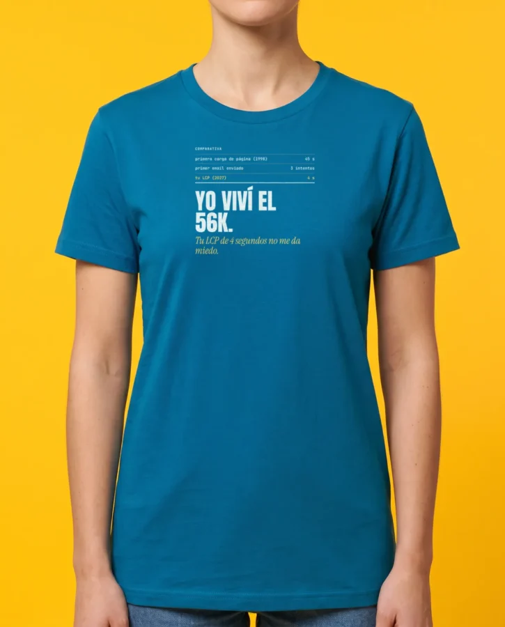 Yo viví el 56K – Camisetas