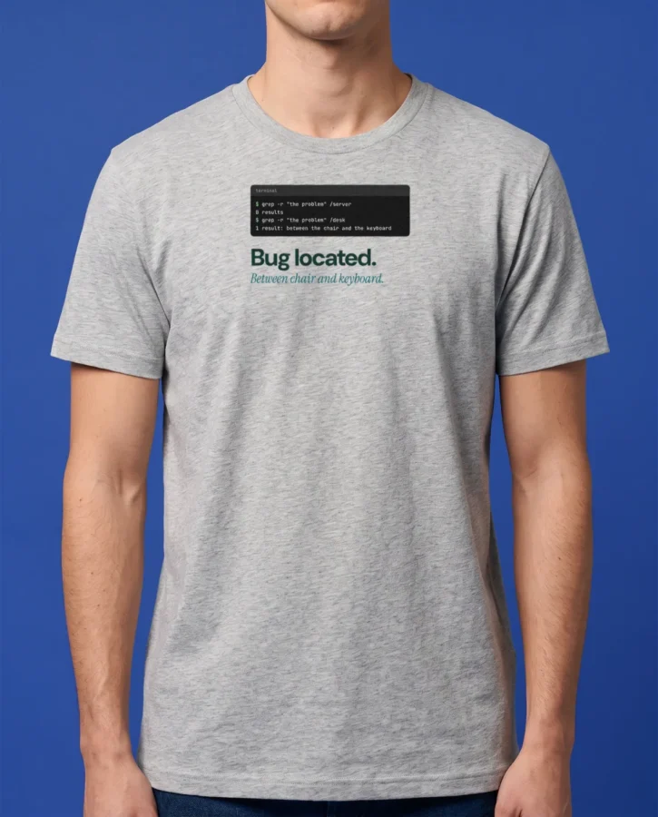 Between chair and keyboard – T-shirts