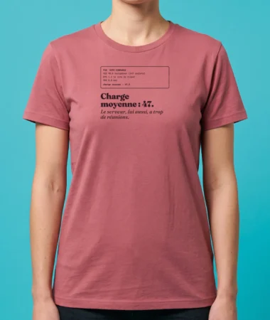 Charge moyenne : 47 – T-shirts