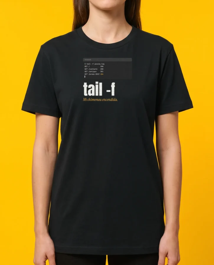 tail -f – Camisetas