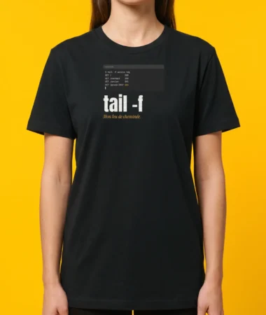 tail -f – T-shirts