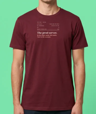 The prod server – T-shirts