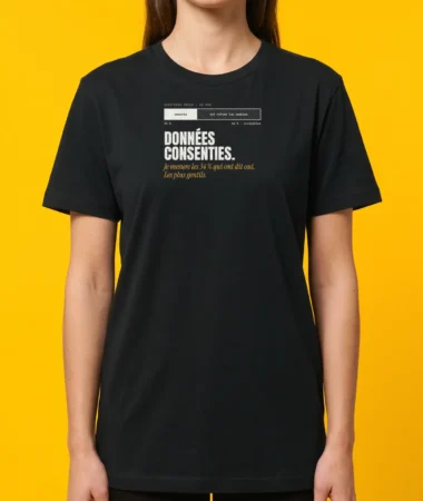 Données consenties – T-shirts