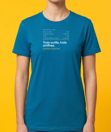 Trois outils, trois chiffres – T-shirts