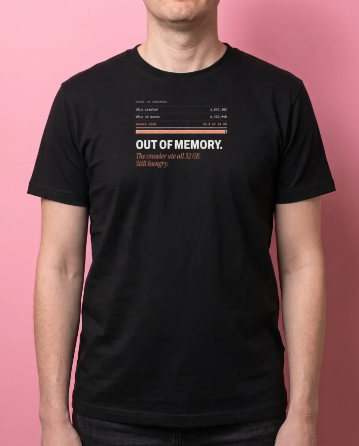 Out of memory – T-shirts