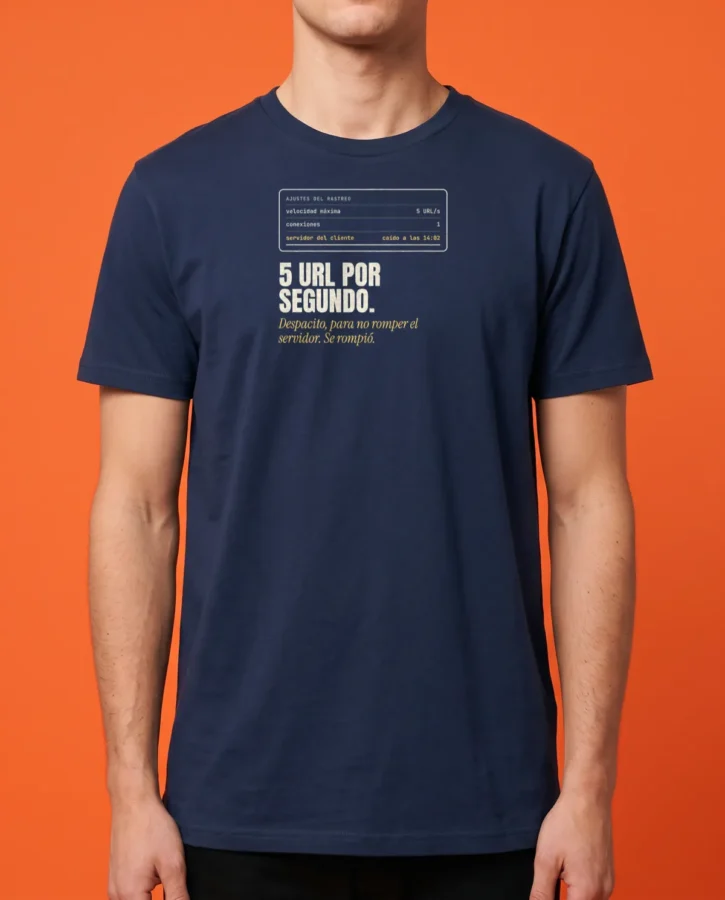 5 URL por segundo – Camisetas