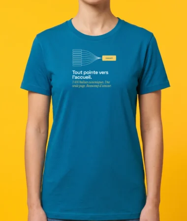 Tout pointe vers l'accueil – T-shirts
