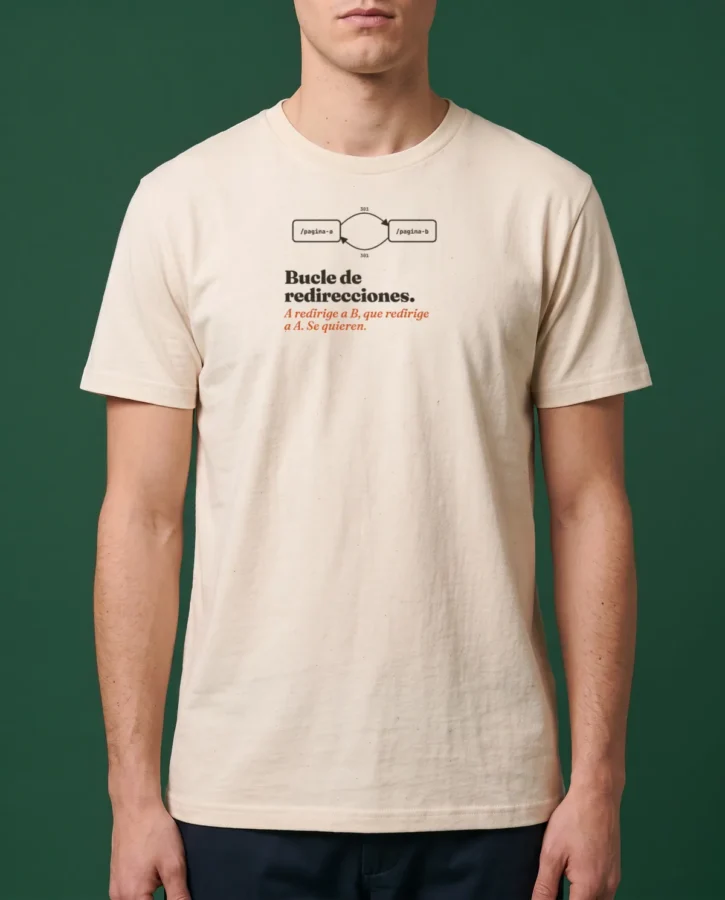 Bucle de redirecciones – Camisetas