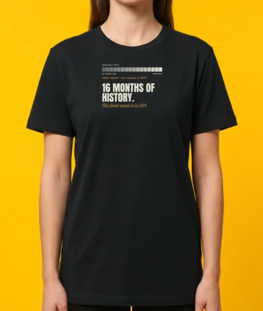 16 months of history – T-shirts