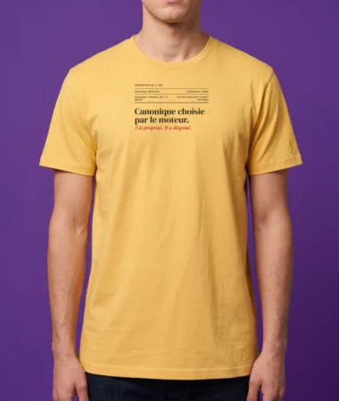 Canonique choisie par le moteur – T-shirts