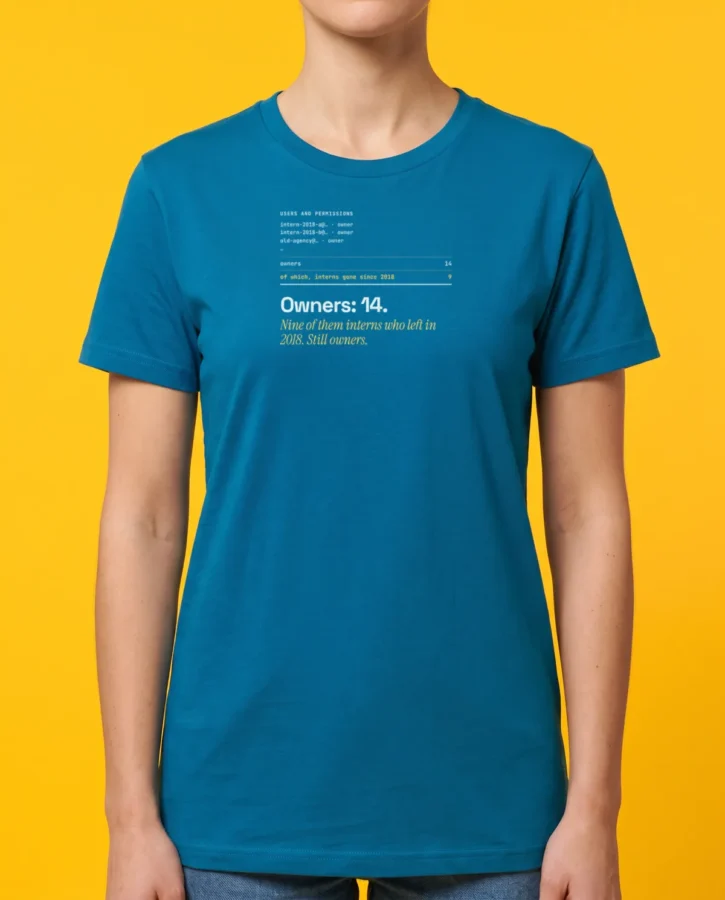 Owners: 14 – T-shirts