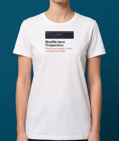Modifié dans l'inspecteur – T-shirts