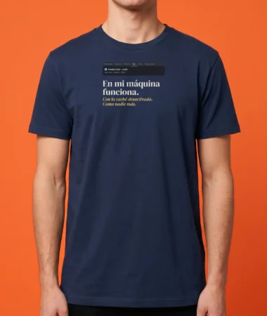 Inhabilitar caché – Camisetas