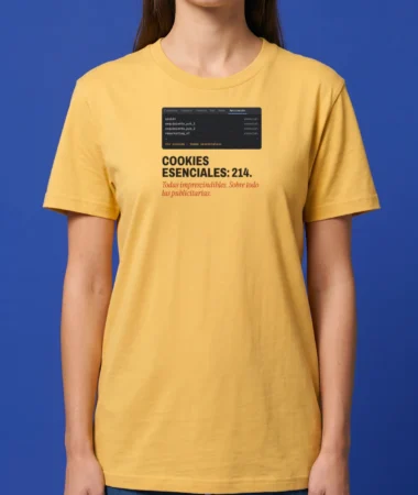 Cookies esenciales: 214 – Camisetas