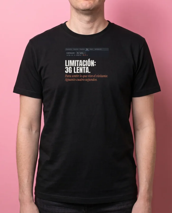 Limitación: 3G lenta – Camisetas