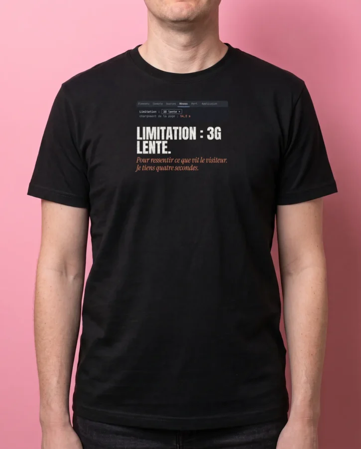Limitation : 3G lente – T-shirts