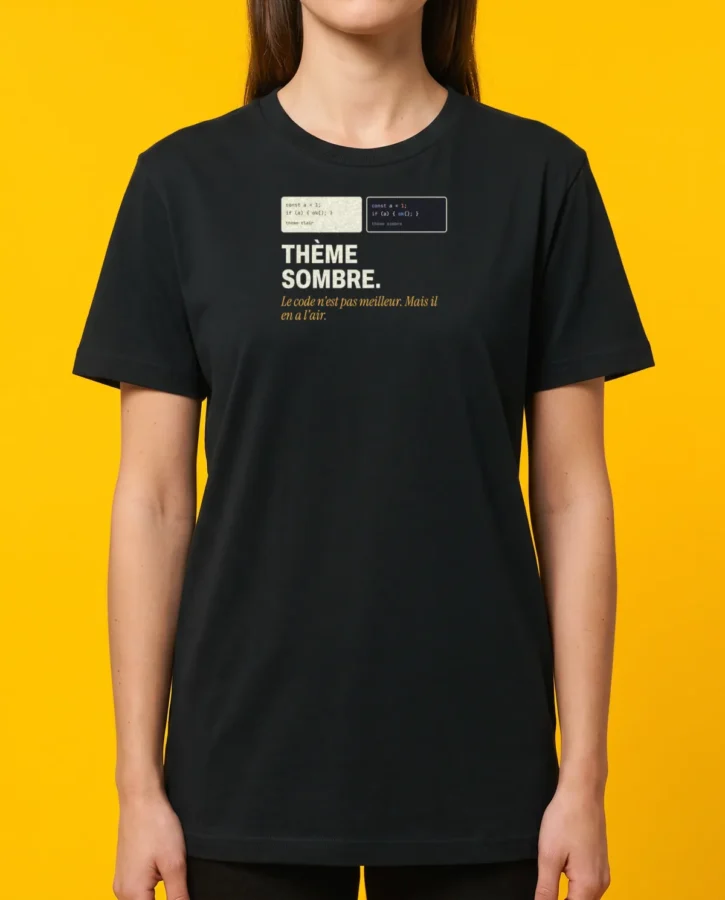 Thème sombre – T-shirts