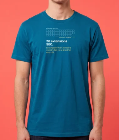 38 extensions SEO – T-shirts