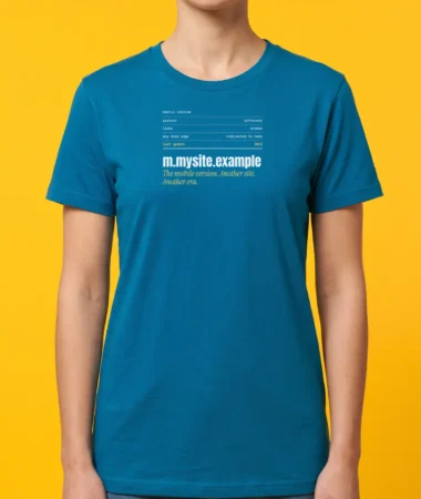 m.mysite.example – T-shirts