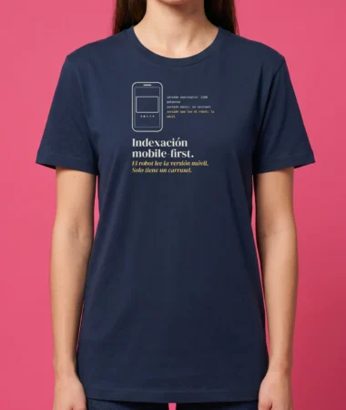Indexación mobile-first – Camisetas