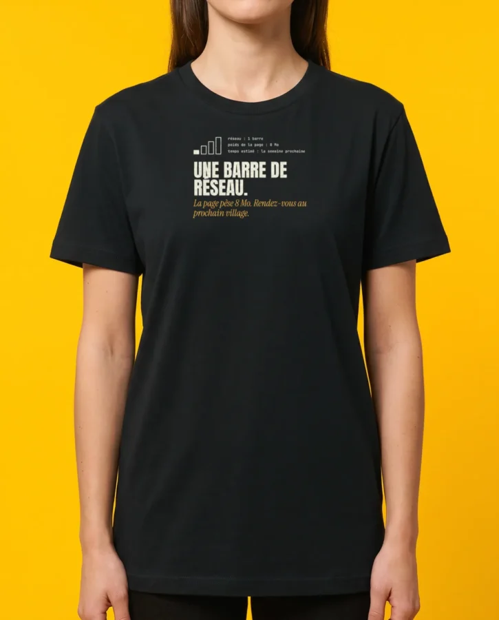 Une barre de réseau – T-shirts