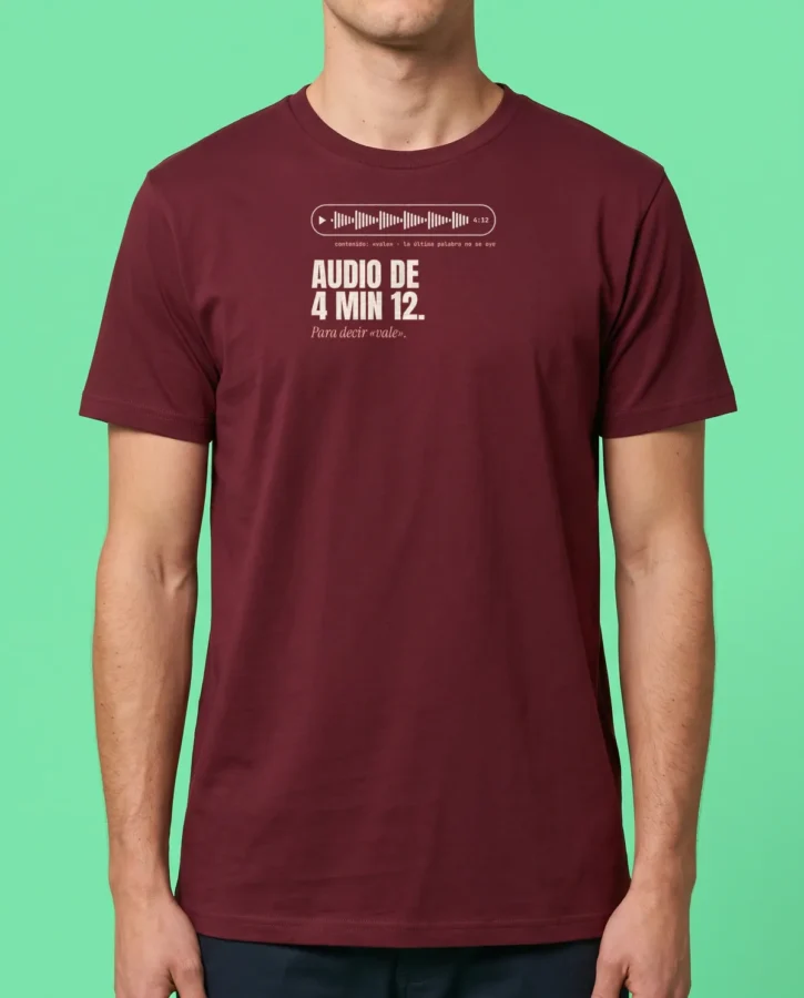 Audio de 4 min 12 – Camisetas