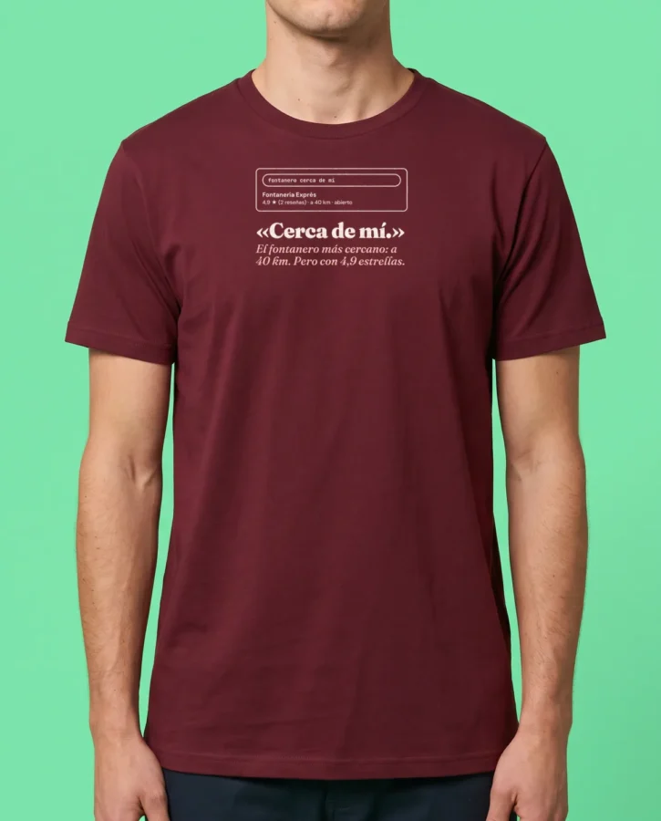 Cerca de mí – Camisetas