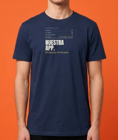Nuestra app – Camisetas