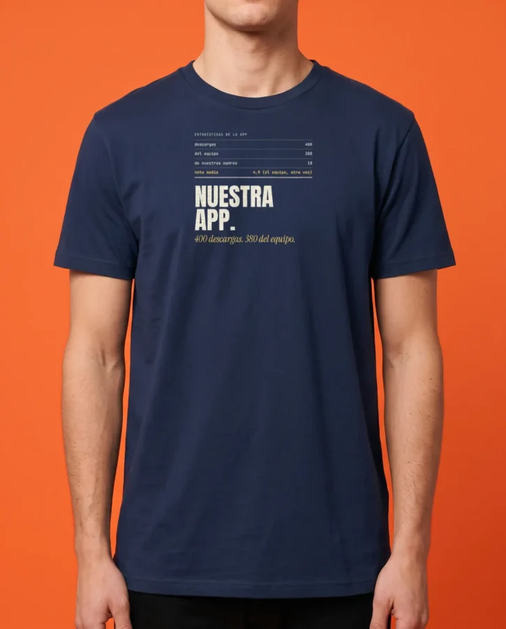 Nuestra app – Camisetas