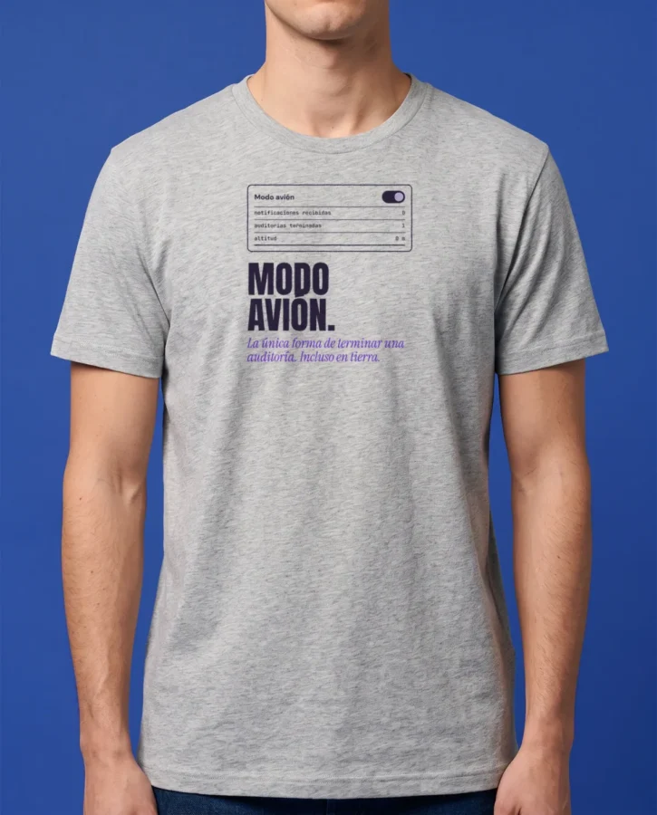 Modo avión – Camisetas