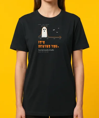It’s behind you – T-shirts