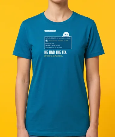 The haunted forum thread – T-shirts