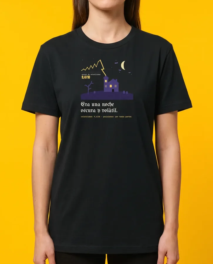 Era una noche oscura y volátil – Camisetas