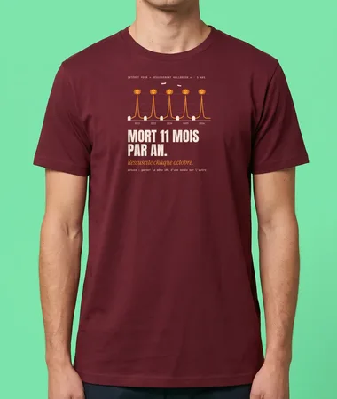 Le mot-clé qui ressuscite chaque octobre – T-shirts