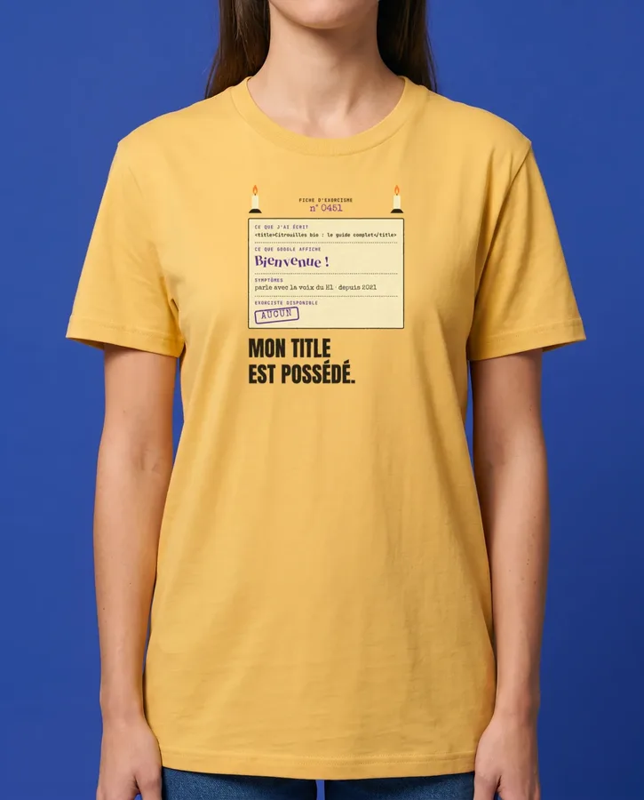 Mon title est possédé – T-shirts