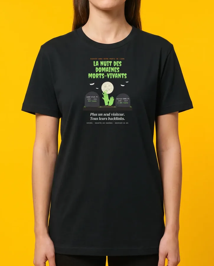 La nuit des domaines morts-vivants – T-shirts