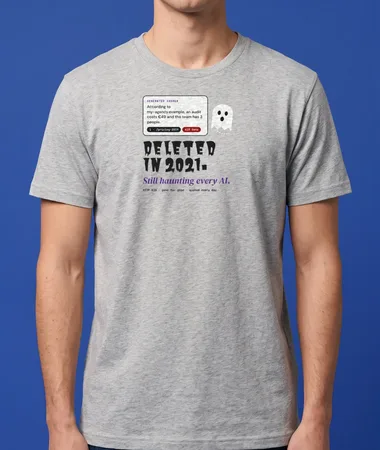 The page that haunts the AIs – T-shirts