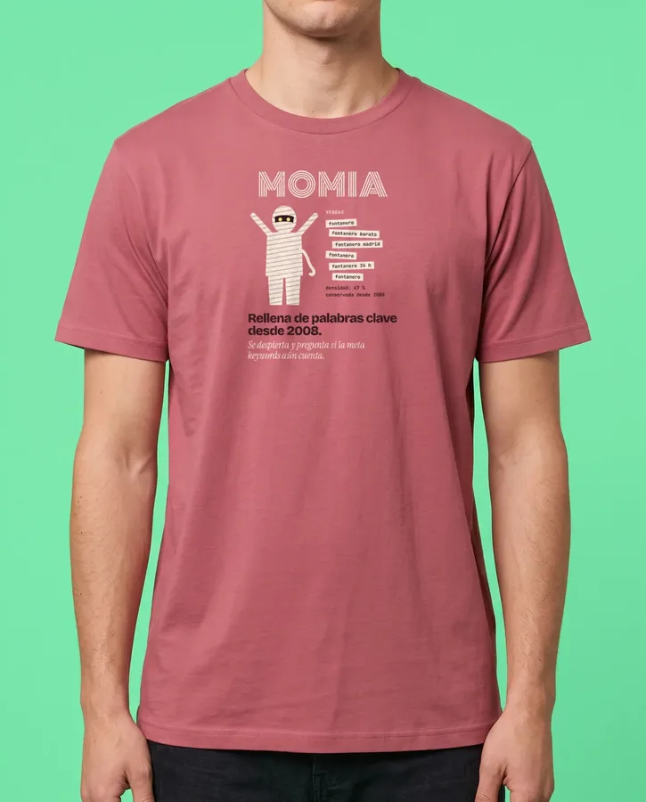 La momia del relleno de palabras clave – Camisetas
