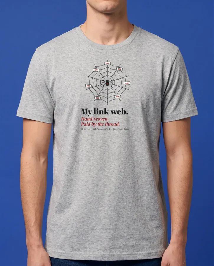 Hand-woven link web – T-shirts