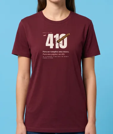 410, una estaca en el corazón – Camisetas