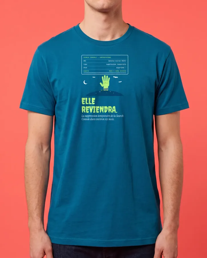 Suppression temporaire : elle reviendra – T-shirts