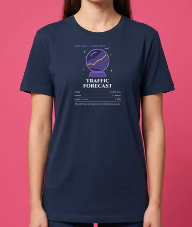 Traffic forecast, a proven method – T-shirts
