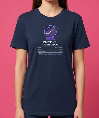 Previsión de tráfico, método infalible – Camisetas