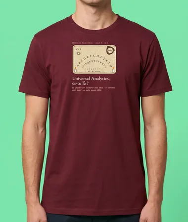 Universal Analytics, es-tu là ? – T-shirts