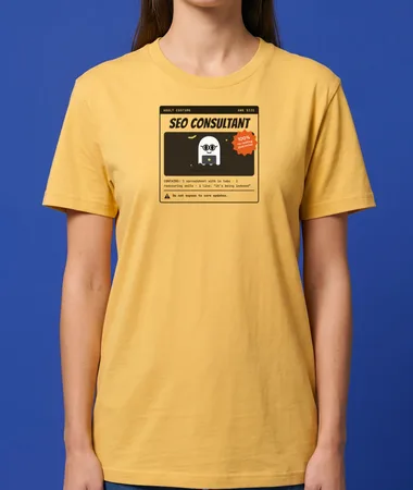 SEO consultant costume – T-shirts